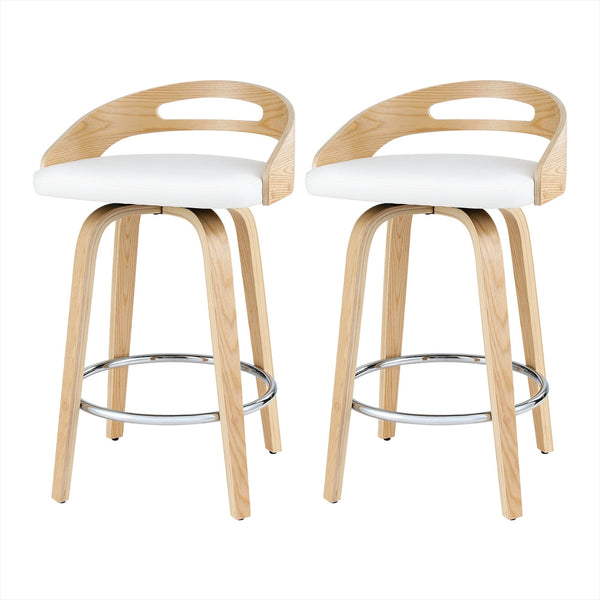 Elegant Swivel Bar Stools - Oz Discount Warehouse