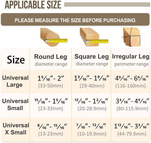 Magic Chair Leg Protectors - Oz Discount Warehouse