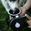 Retractable Dog Leash with Water Bottle