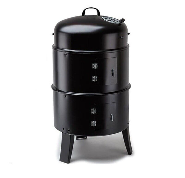 Oz Portable 3-in-1 Meat Smoker, Charcoal Grill & Fire Pit