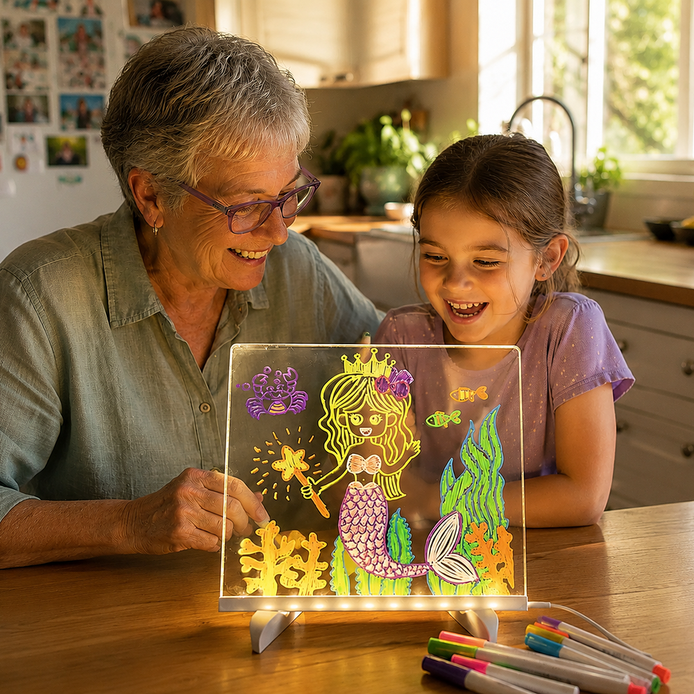 Glow Drawing Board - Oz Discount Warehouse