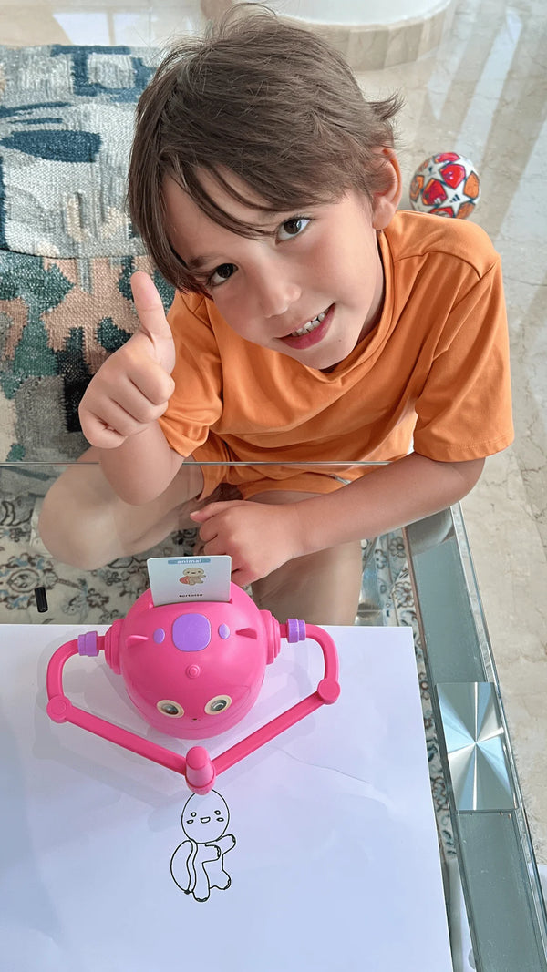 Creative Kids Drawing Robot Toy