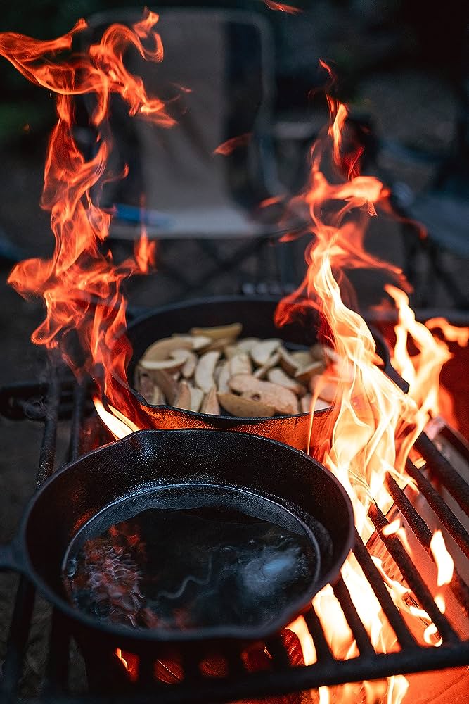 OzChef™ - Cast Iron Skillet Set