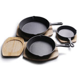 OzChef™ - Cast Iron Skillet Set