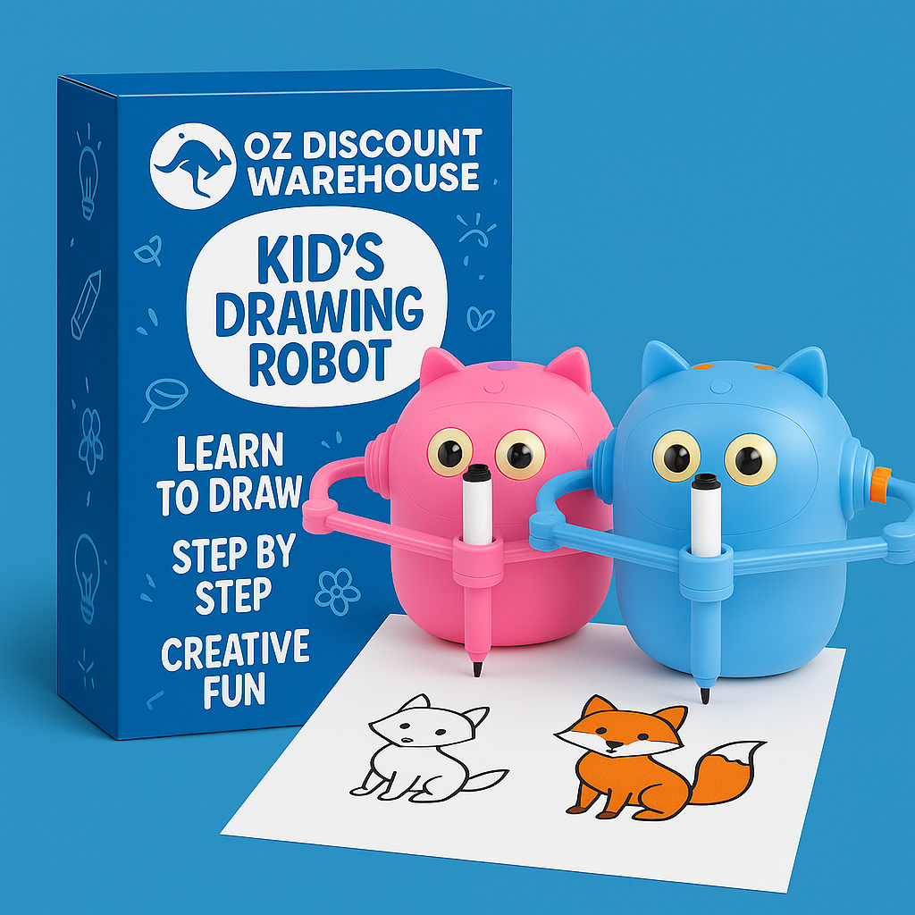 Creative Kids Drawing Robot Toy – Oz Discount Warehouse
