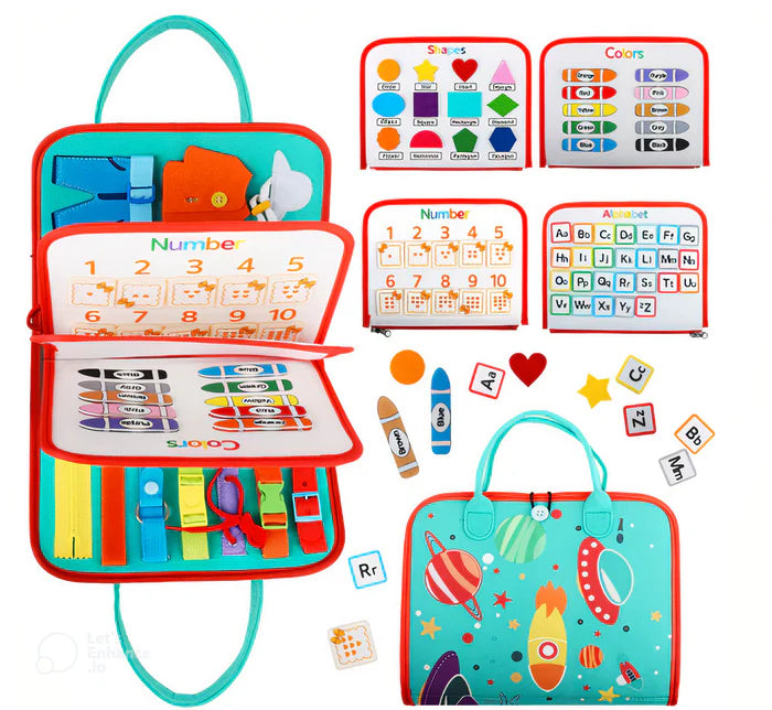 Oz Kids Busy Sensory Board Set