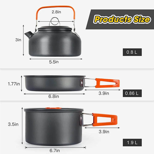 Ultimate Camping Cookware Set