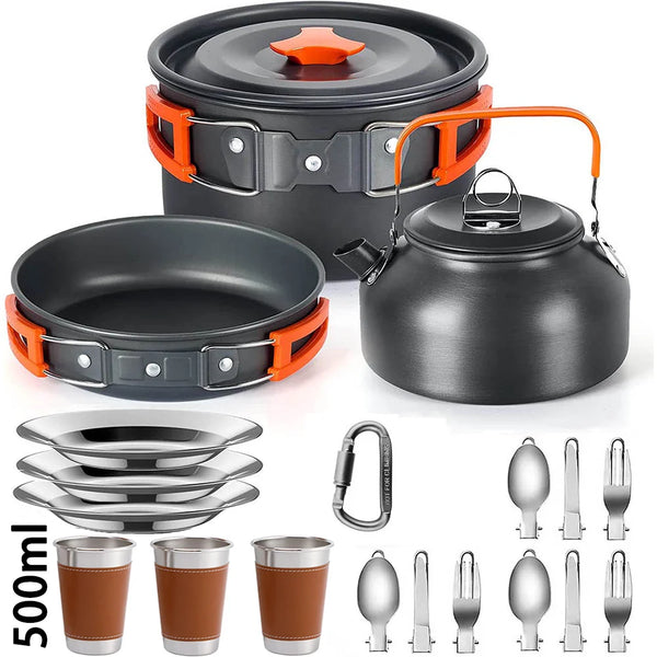 Ultimate Camping Cookware Set - Oz Discount Warehouse