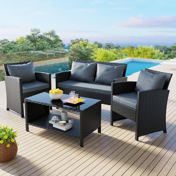 Alfordson Cozy Outdoor Lounge Set