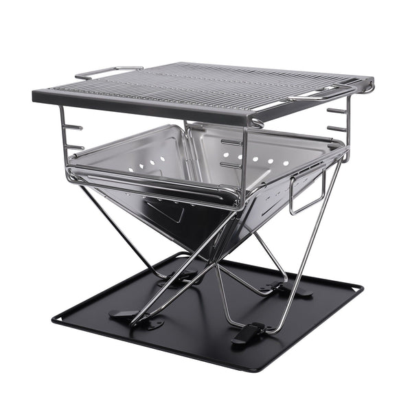 Oz Portable Fire Pit and Grill - Oz Discount Warehouse