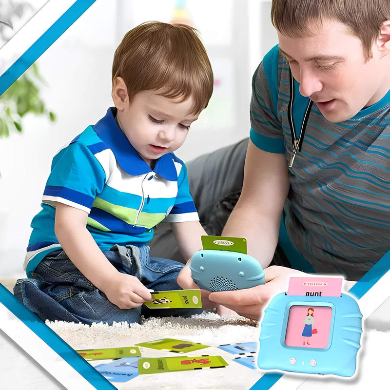 Audible flashcards device bestseller australia sensory kids toys early childhood development speech delay device learning words