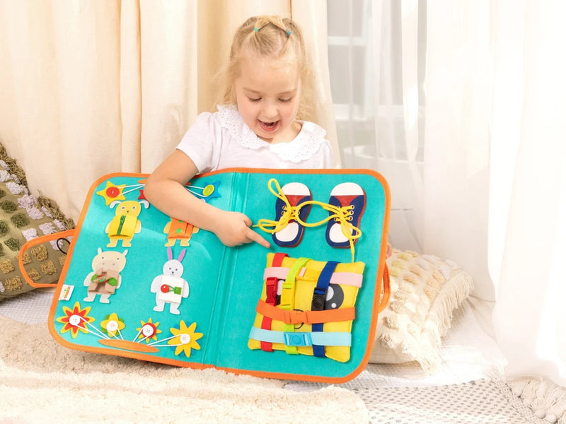 Oz Kids Busy Sensory Board Set