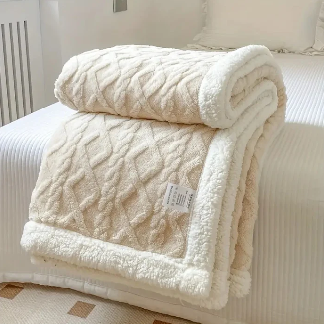 Oz Sherpa Snuggle Blanket - Oz Discount Warehouse
