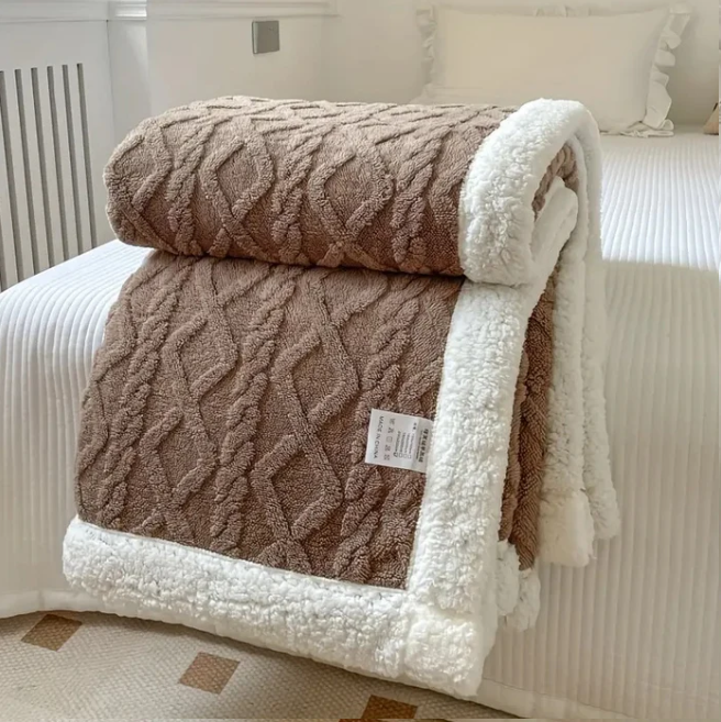 Oz Sherpa Snuggle Blanket - Oz Discount Warehouse