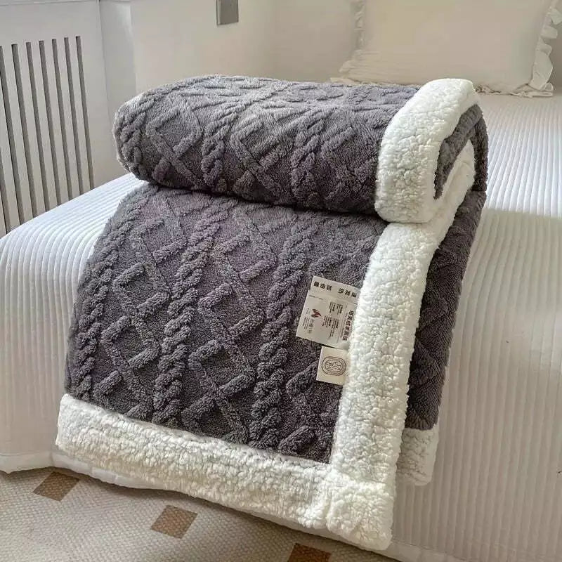 Oz Sherpa Snuggle Blanket - Oz Discount Warehouse