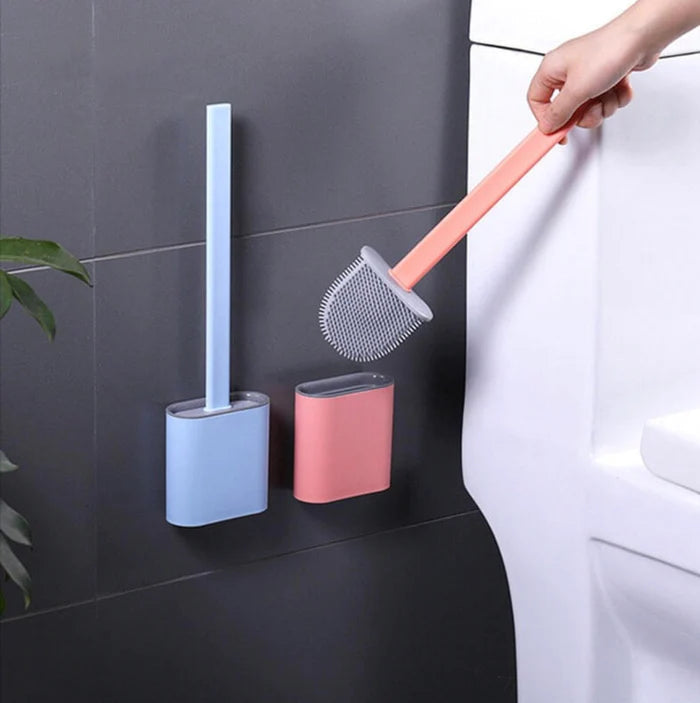 Oz Silicon Bristles Toilet Brush