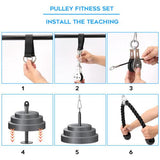 Cable Pulley System - Gym/Fitness Workout Equipment